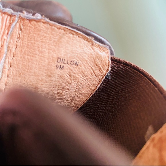 Donald J. Pliner Dillon Wedge Espresso Ankle Boots 9 - Picture 9 of 9